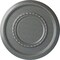 Ekena Millwork Federal Roped Large Ceiling Medallion (Fits Canopies up to 7 3/4"), 17 3/8"OD x 1 1/8"P, Platinum CM17FEPLS - alternate 1